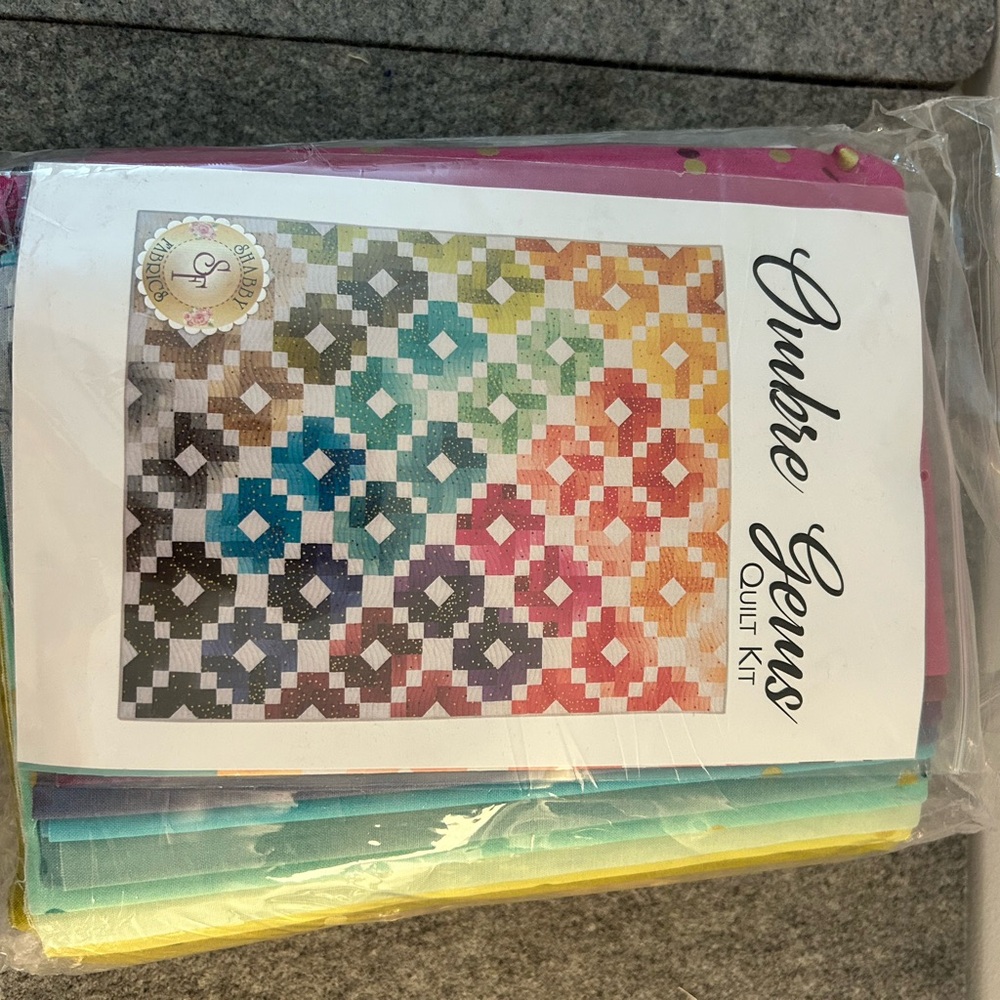 Shabby Fabrics Ombré Gems Quilt Kit